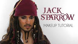 jack sparrow halloween makeup tutorial