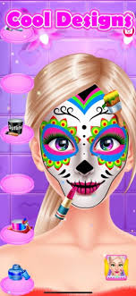 face paint party makeup salon on the