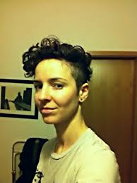 You can create it on curly hair, wavy hair, and straight one. Pin On Hair Androgynous Lesbian Dyke Haircuts Pixie Hair Short Hair Woman Tomboy