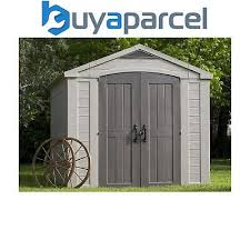 Keter Apex Plastic Garden Shed 8 X 11ft