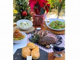 Savor tender turkey breast served with creamy mashed potatoes, homestyle stuffing, and vegetables in a hearty gravy. Christmas Dinners To Go 2020 Restaurant Specials In Greater La Los Angeles Ca Patch