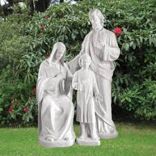 Christ 113cm Marble Resin Garden