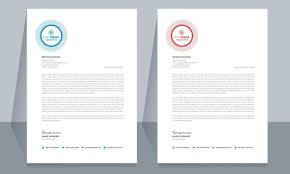letterhead format template business