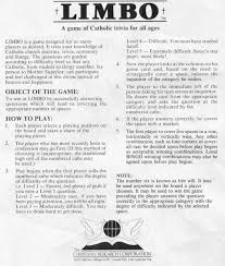 100 is an international game show franchise. Limbo The Game Of Catholic Trivia Image Boardgamegeek