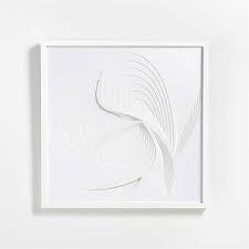 Ethereal Framed Paper Wall Art 30 X2