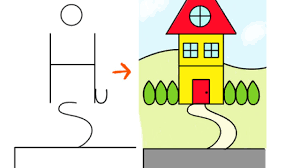 Check spelling or type a new query. How To Draw A Cartoon House From The Word House An Easy Word Cartoon Tutorial For Kids How To Draw Step By Step Drawing Tutorials