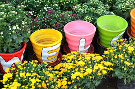 Flower Pot Colors Make Your Own Pots