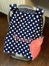 Personalized Baby Carseat Canopy