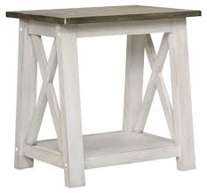 bolanburg two tone chair side end table
