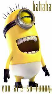 funny minion in underwear laughing