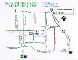 Ksu Football Traffic Parking Info Riley County Police
