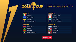 Del estados unidos vs jamaica sale el último boleto y el rival de qatar Draw Made For 2021 Gold Cup