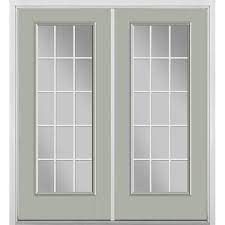 Clear Glass Patio Door