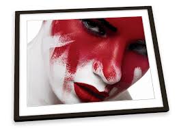 fashion beauty salon makeup red framed