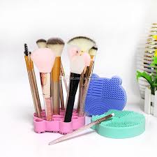 makeup brush cleaner mat silicone