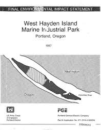 West Hayden Island Mari Ne Industrial