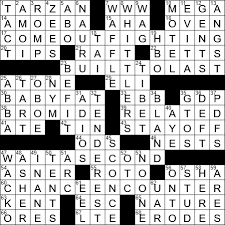 La Times Crossword 8 Nov 21 Monday