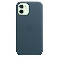 Apple's standard silicone case is its best ever. Iphone 12 12 Pro Leather Case With Magsafe Baltic Blue Apple