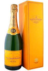 veuve clic brut yellow label with