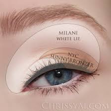chrissyai simple sunny eye makeup