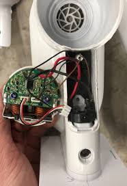 broken dyson dc57 handheld vacuum turns