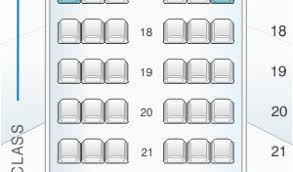 Air Canada 319 Seat Map Seat Map Air Canada Airbus A319 100