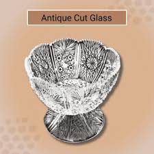 Antique Cut Glass Punch Bowls A