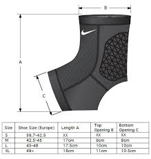 Nike Pro Combat Ankle Sleeve Black Direct Badminton