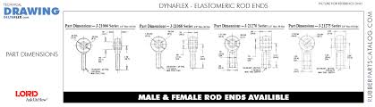 Lord Rod Ends Dynaflex Rubberpartscatalog Com