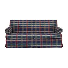 foster plaid sleeper sofa