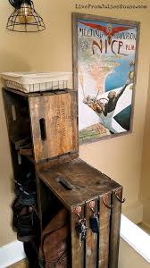 repurpose old wooden crates