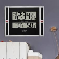 Atomic Digital Wall Clock