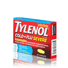 Tylenol Cold Flu Severe Caplets For Multi Symptom Relief