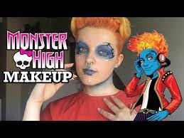 holt hyde inspired makeup monster high