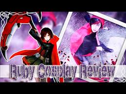 review epic ruby rose rwby cosplay