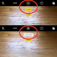 how to solve live photos on iphone
