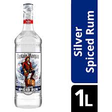 captain morgan silver ed rum 1 l