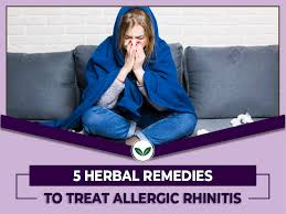 5 herbal remes to treat allergic