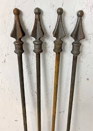 4 Wrought Iron Hose Guards Cast Iron