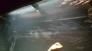 Aquarium Glass Scratches Removal Need