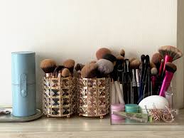 how i organize my makeup collection