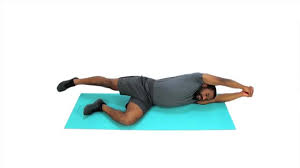 side lying floor stretch myworkouts io