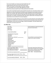 Family Medical History Questionnaire Filename Msdoti69