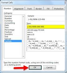 format phone numbers in excel how to