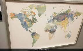 Glaring Error In This World Map By Ikea