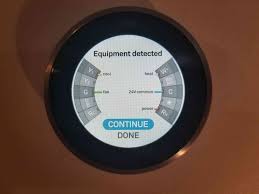 Google provides step by step instructions on how to do this using a series of questions and answers. How To Set Up A Nest Learning Thermostat