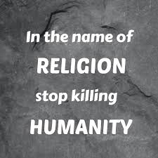 Why do people commit murder in the name of religion?