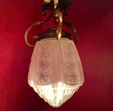 They can be made to take after the outside, or a skylight. Antiques Atlas 1900 Ceiling Lamp Frosted Glass And Bronze French