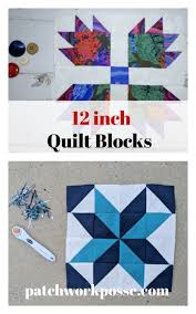 16 12 inch quilt block patterns to make