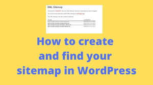 your wordpress sitemap url how to find
